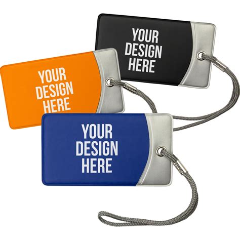 custom luggage tags with business card holder|custom luggage tags no minimum.